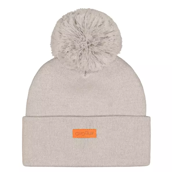 Gugguu villapipo jättitupsulla, hiekka - Talvipäähineet - gg250M719mm - 1