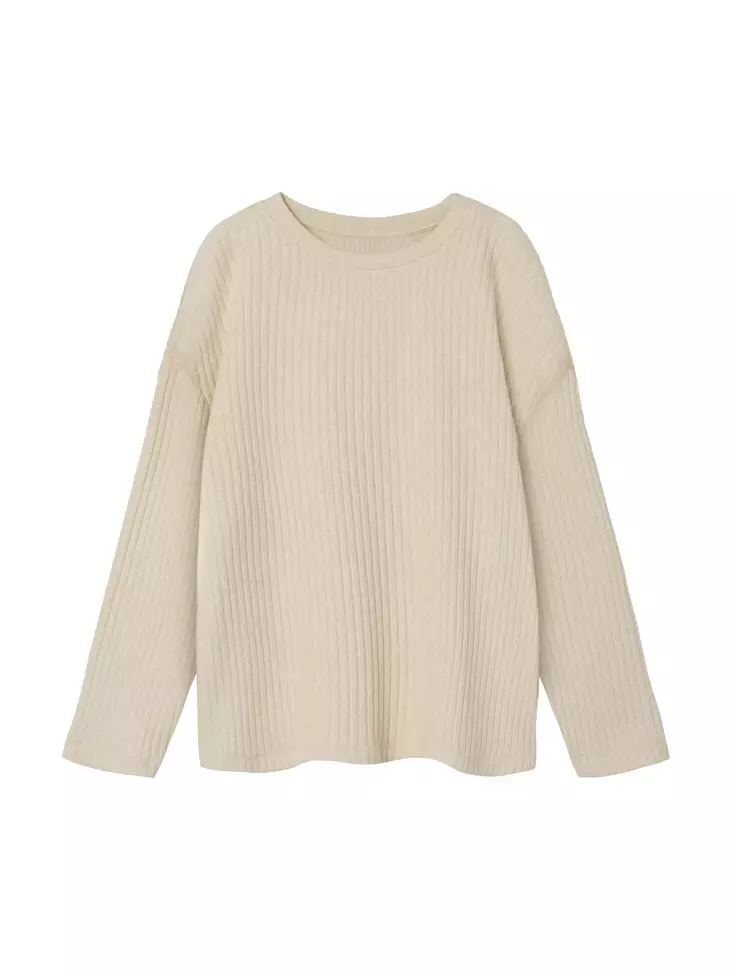 Name it lasten ohut neulepaita, beige - Neuleet - name13242018m - 1