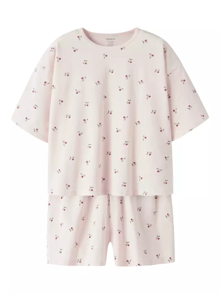 Name it lasten shortsipyjama, kirsikka - Yöasut - name13257119mm - 1