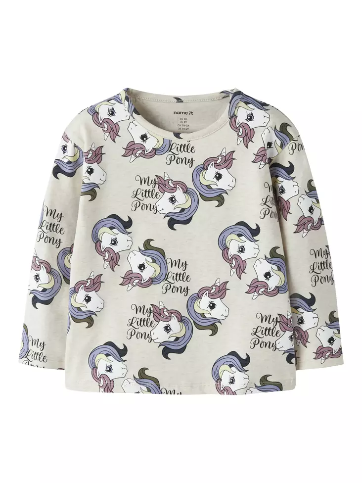 Name it My little pony paita, vaalea - Pitkähihaiset paidat - name13259885pm - 1
