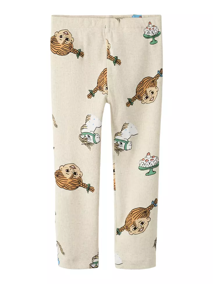 Name it Peppi rib leggins,Peyote Melange - Legginsit - name13254864m - 1