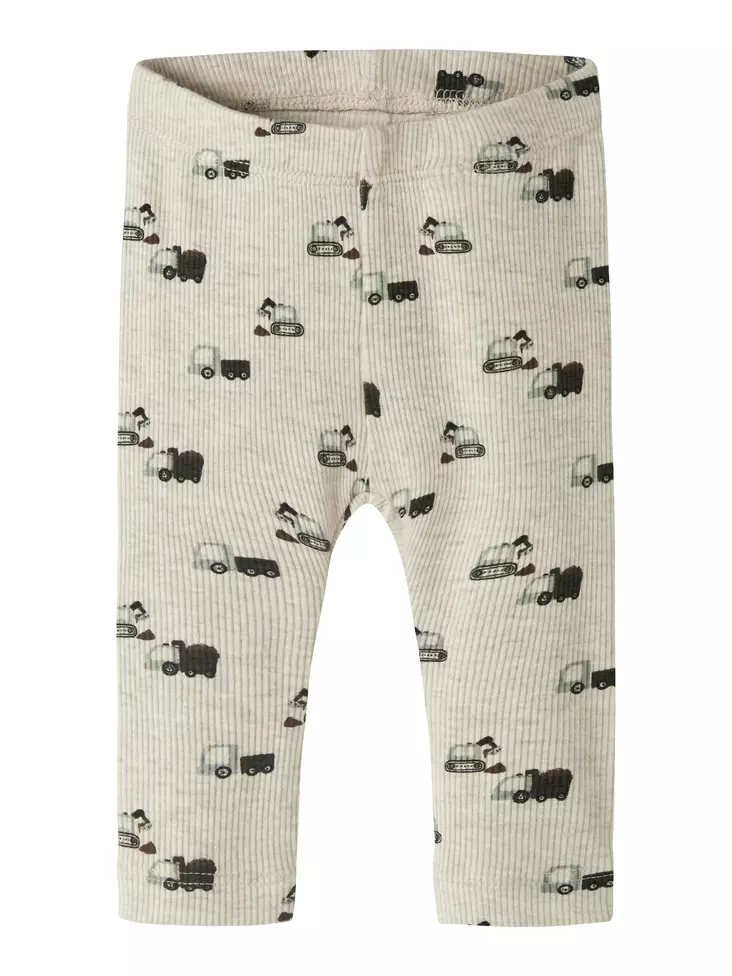 Name it rib legginsit, työkone l.valk - Legginsit - name13257377pm - 1