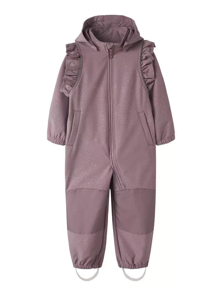 Name it softshell haalari, frilla/mauve - Välikausihaalarit - name13254811wm - 1