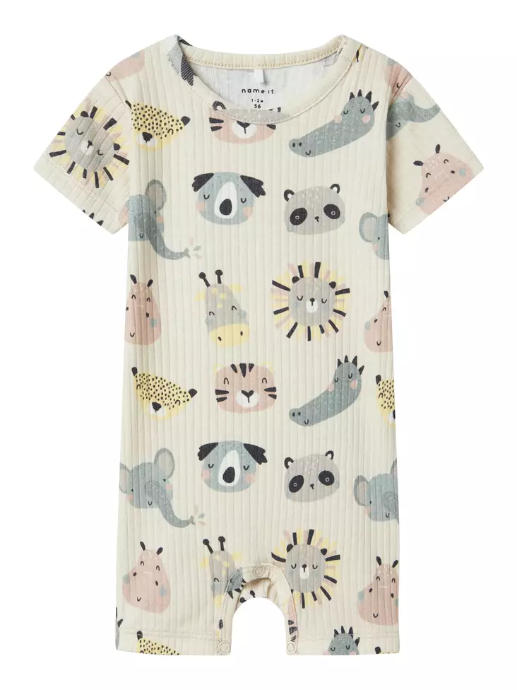 Name it vauvan kesähaalari, eläimet - Lyhythihaiset bodyt ja kesäpuvut - name13243075pm - 2