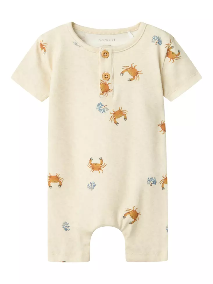 Name it vauvan kesähaalari, rapu - Lyhythihaiset bodyt ja kesäpuvut - name13240947pm - 1