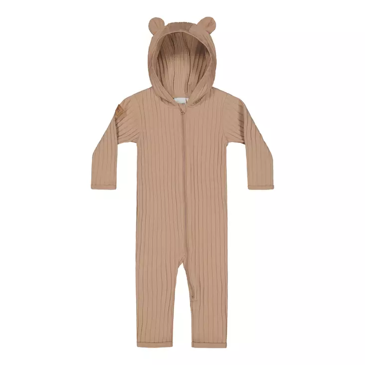 Metsola vauvan rib haalari, beige - Jumpsuitit ja haalarit - metss2661112090WN - 1