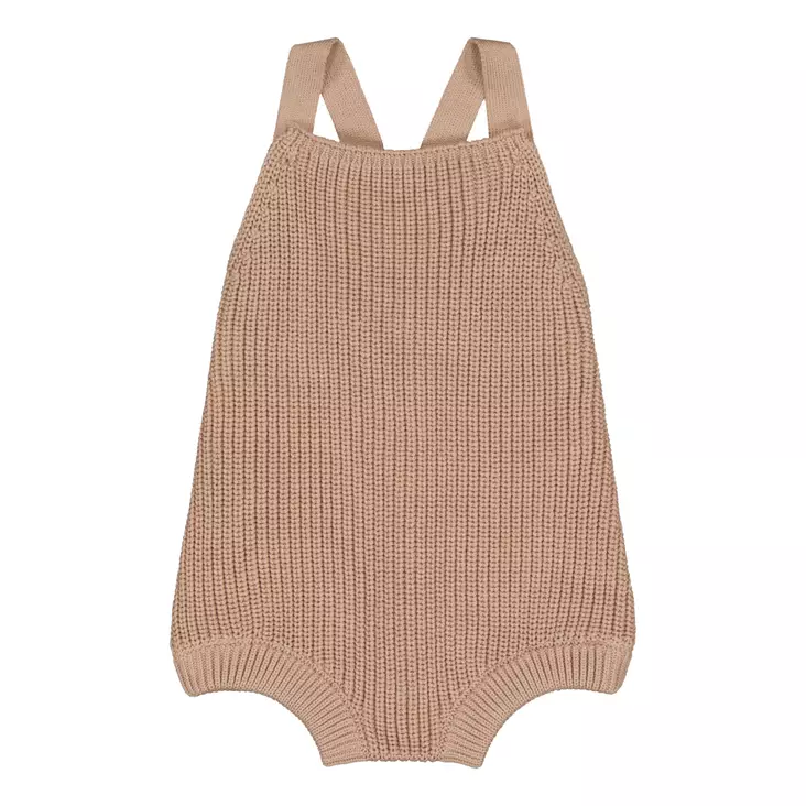 Metsola vauvan romper, beige - Lyhythihaiset bodyt ja kesäpuvut - metss26246100n - 1