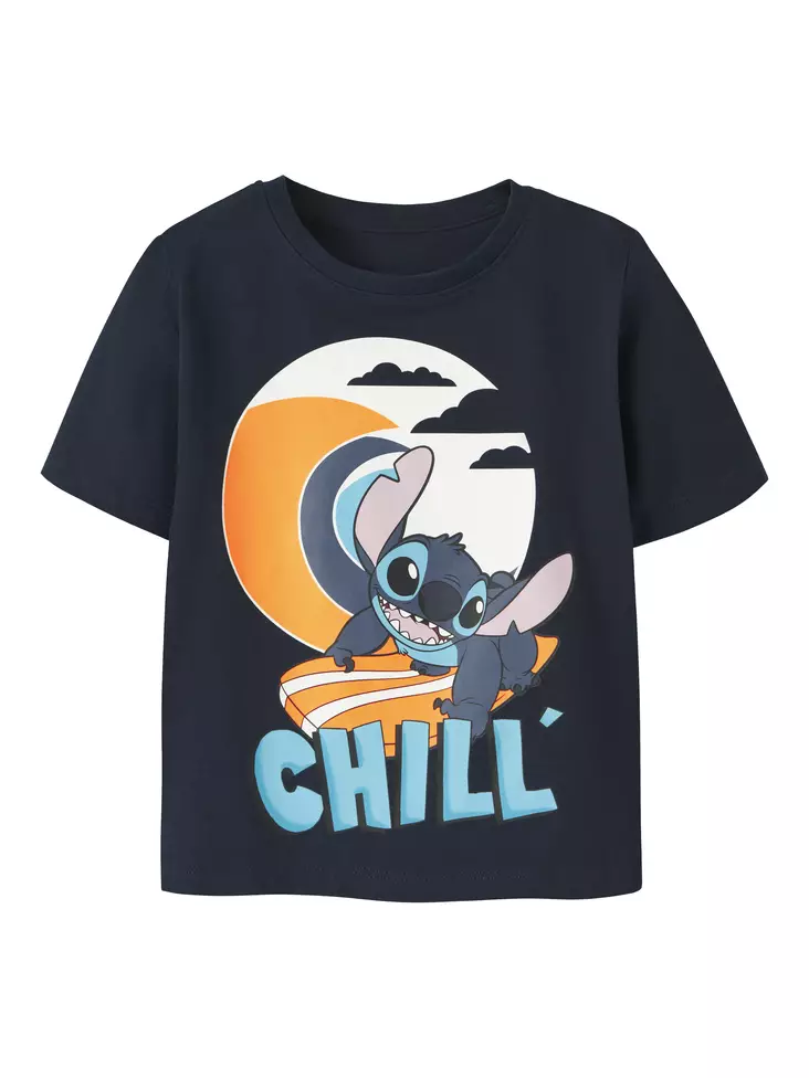 Name it lasten Stitch T-paita, t.sininen - T-paidat - name13254156n - 1