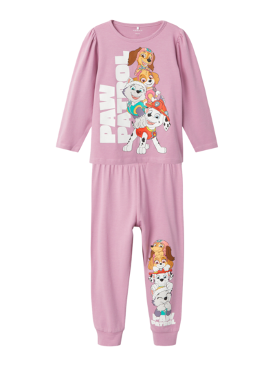 Name it Ryhmä Hau pyjama, mauve - Yöasut - name13235474mo - 1