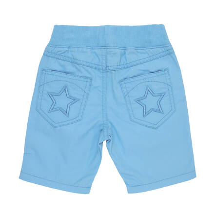 Villervalla canvas shortsit, sininen - Shortsit ja shortsihaalarit - vv932Ap - 2