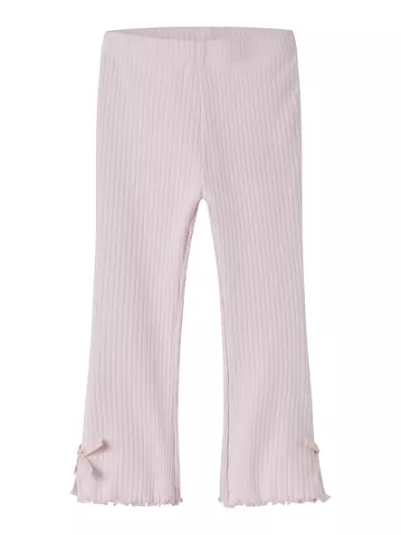 Name it rib bootcut housut, v.punainen - College- ja trikoohousut - name13255607cp - 1