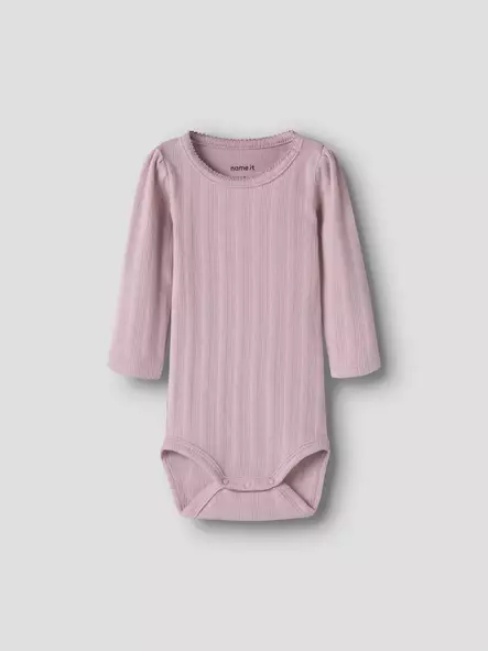 Name It vauvan body, roosa - Pitkähihaiset bodyt - name13251737p - 1