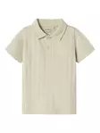 Name it lasten Pikee T-paita, beige - T-paidat - name13241279p - 1