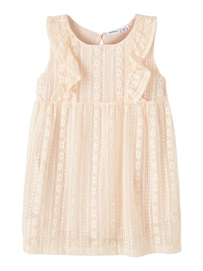 Name It lasten juhlamekko, persikka - Lyhythihaiset mekot - name13214254cdp - 1