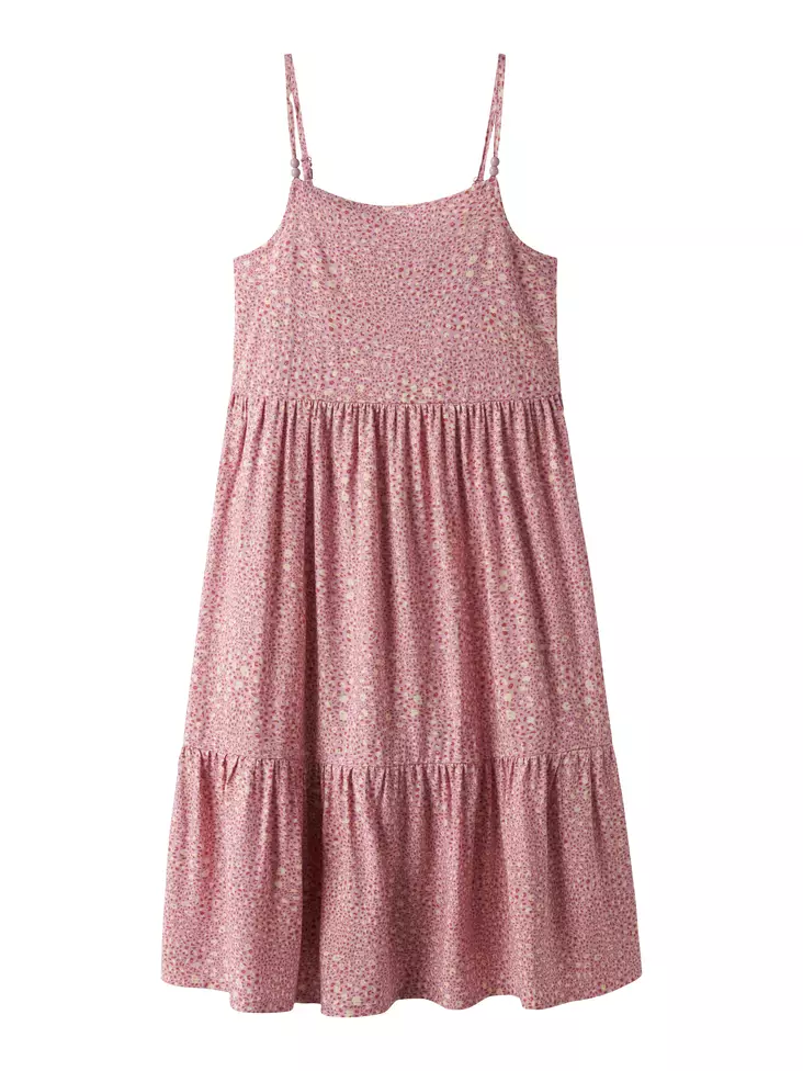 Name it lasten mekko, pinkki leo - Lyhythihaiset mekot - name13229371cp - 1