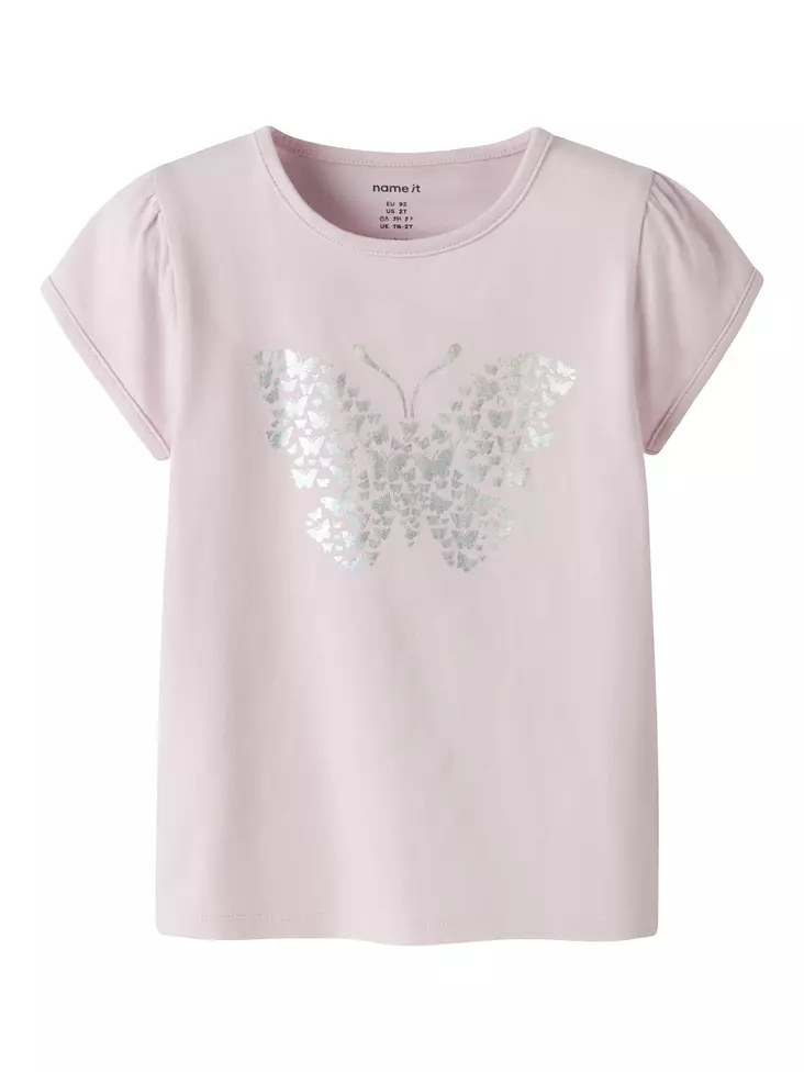 Name it lasten T-paita, perhonen/v.pun - T-paidat - name13254637cp - 1