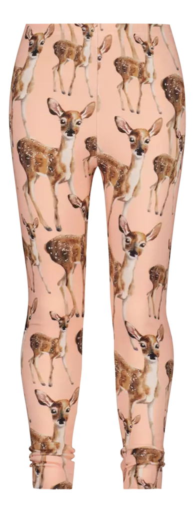 Metsola lasten legginsit, bambi/persikka - Legginsit - metss2661046200BP - 1