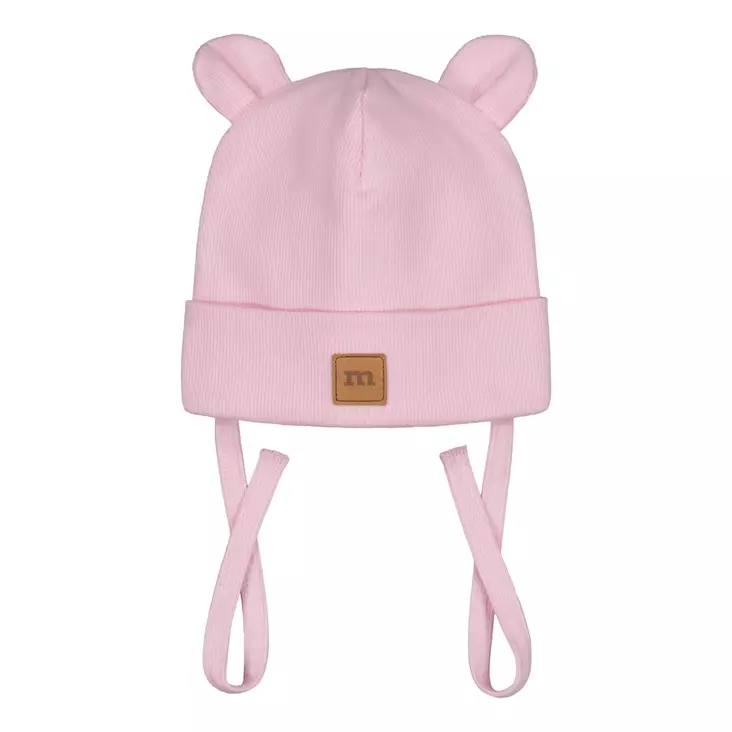 Metsola vauvan rib nallepipo, pinkki - Välikausipipot - metss26s50090p - 1