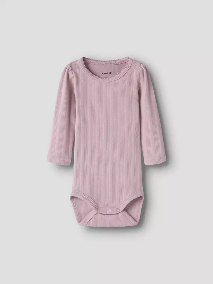 Name It vauvan body, roosa - Pitkähihaiset bodyt - name13251737p - 1