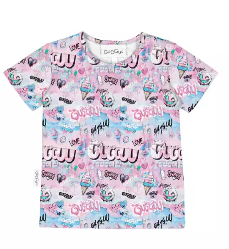 Gugguu lasten T-paita, graffiti - T-paidat - SS251P0332gr - 1