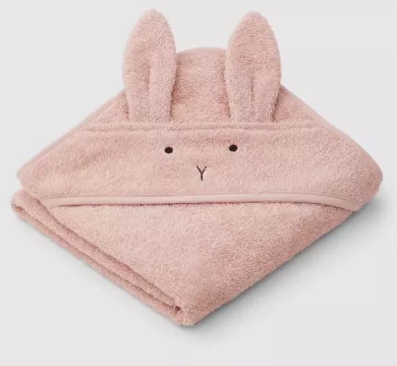 Liewood lasten huppupyyhe, roosa Pupu - Harsot ja pyyhkeet - lw100979r - 1