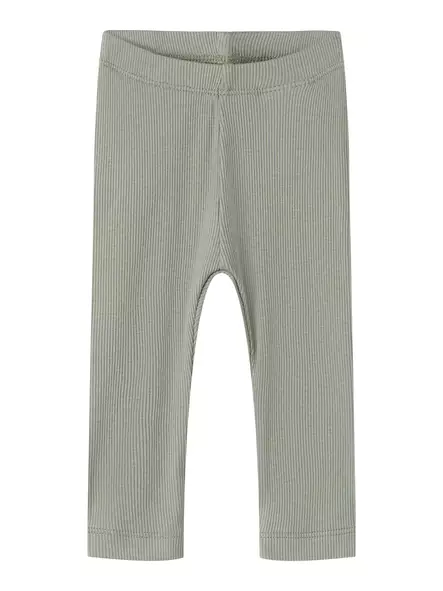 Name It lasten rib legginsit, vihreä - Legginsit - name13198040s - 1