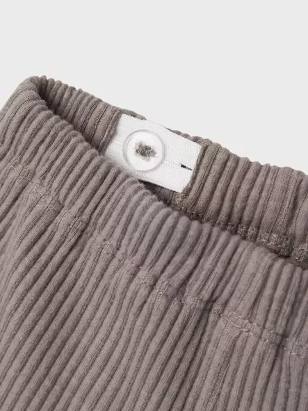 Lil'Atelier vauvan rib housut, harmaa - College- ja trikoohousut - name13238633ss - 2