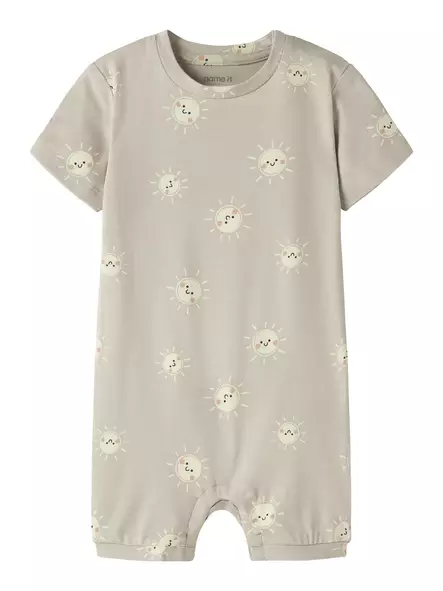 Name it lasten kesäpuku, aurinko/beige - Lyhythihaiset bodyt ja kesäpuvut - name13229234ps - 1