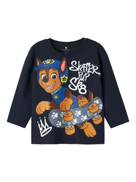 Name it Ryhmä Hau paita, t.sininen - Pitkähihaiset paidat - name13236303ds - 1