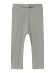 Name It lasten rib legginsit, vihreä - Legginsit - name13198040s - 1