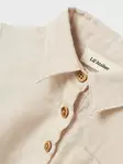 Lil'Atelier vauvan kauluspaita body, hiekka - Lyhythihaiset bodyt ja kesäpuvut - name13243707bs - 3