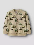 Name it lasten collegetakki, beige traktori - Hupparit ja svetarit - name13258482s - 4