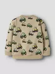 Name it lasten collegetakki, beige traktori - Hupparit ja svetarit - name13258482s - 3