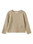 Lil'Atelier lasten villapaita, beige - Neuleet - lil13243267s - 1