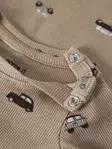 Name it vauvan rib body, beige autot - Pitkähihaiset bodyt - name13260251s - 3