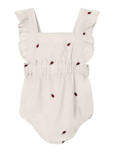 Name it vauvan leppäkerttu romper, valk - Lyhythihaiset bodyt ja kesäpuvut - name13227280js - 1