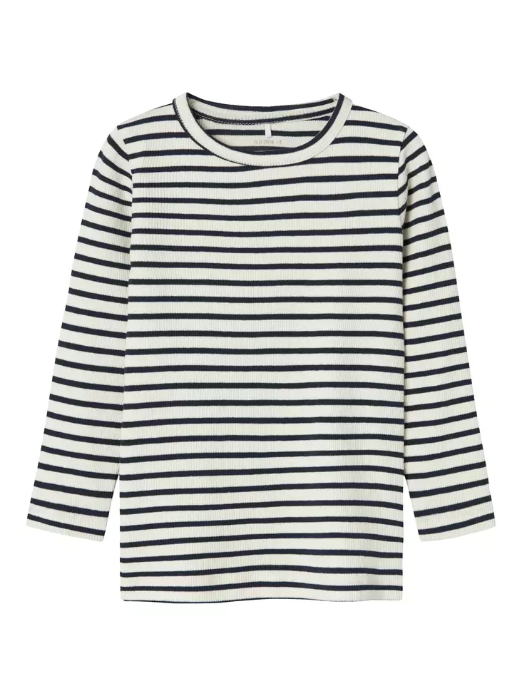 Name it lasten rib paita, valk-t.sin - Pitkähihaiset paidat - name13235722ds - 1