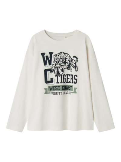 Name It lasten paita, valkoinen / Tigers - Pitkähihaiset paidat - name13234715js - 1