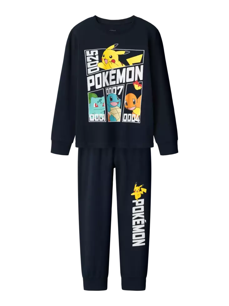 Name it Pokemon pyjama, t.sininen - Yöasut - name13239101ds - 1
