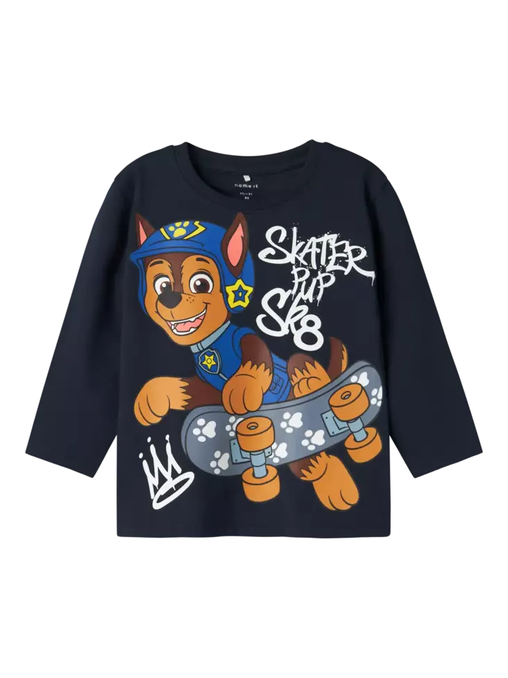 Name it Ryhmä Hau paita, t.sininen - Pitkähihaiset paidat - name13236303ds - 1