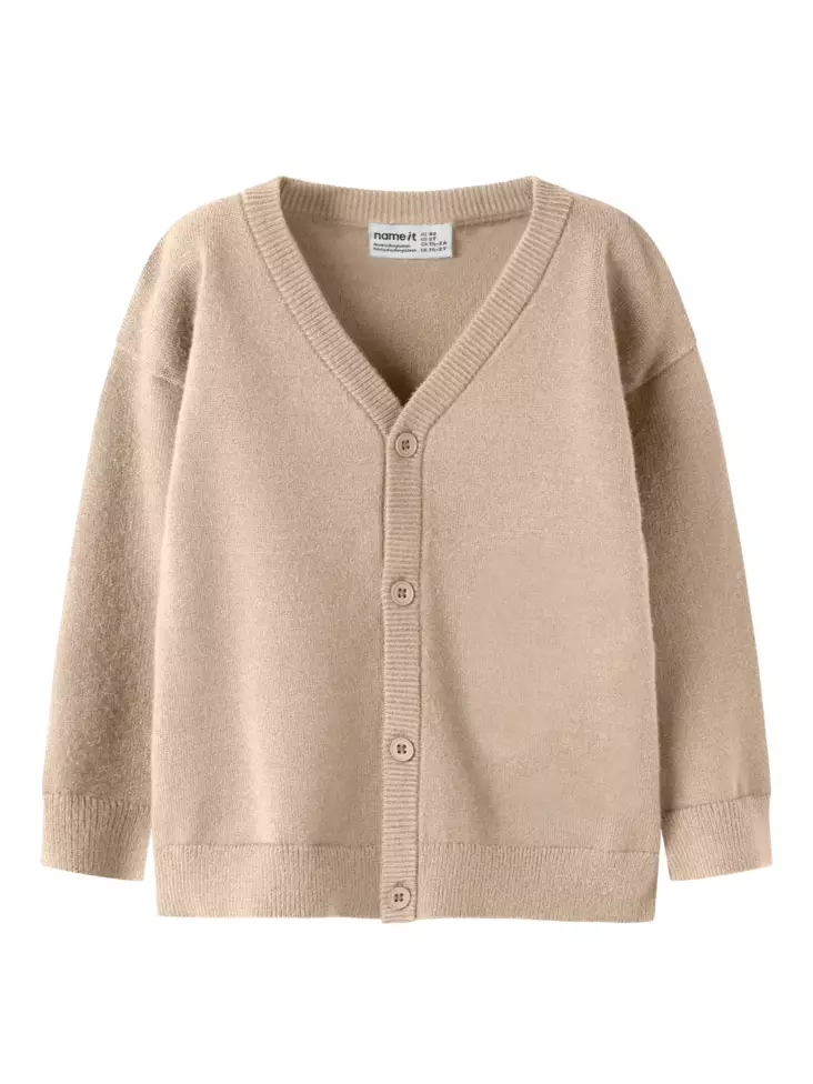 Name it lasten neuletakki, beige - Neuleet - name13257429s - 1