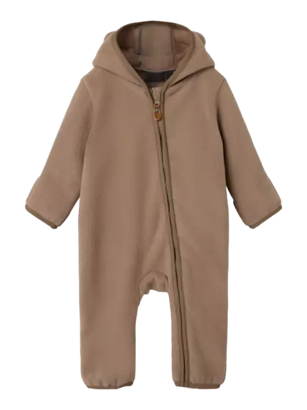 Name it vauvan fleecehaalari, ruskea - Villahaalarit ja -takit - name13230999dt - 1