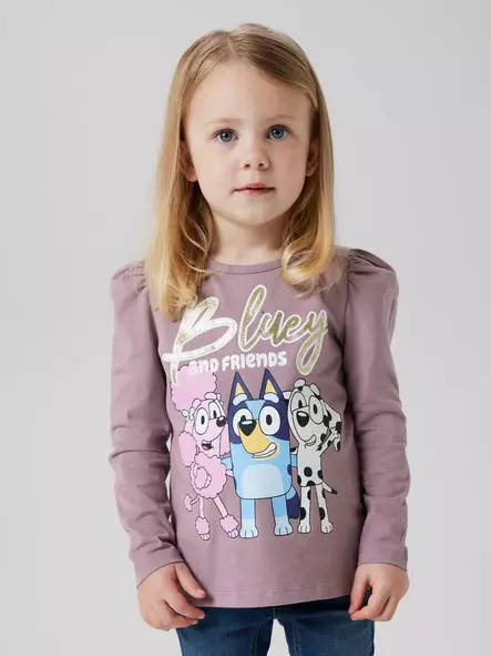 Name it Bluey paita, mauve - Pitkähihaiset paidat - name13248213t - 2