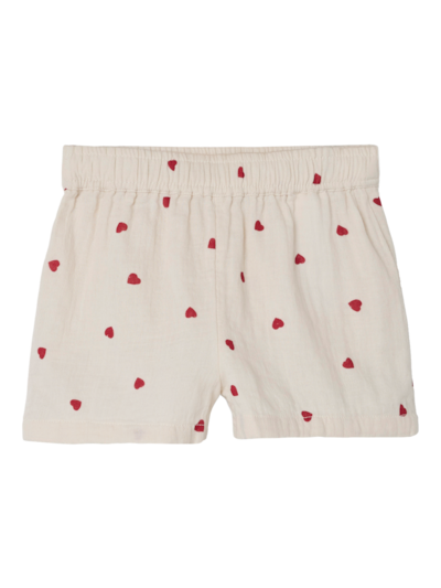 Name it lasten musliini shortsit, sydän - Shortsit ja shortsihaalarit - name13239213t - 1