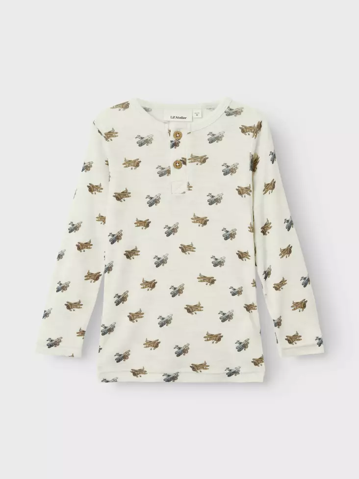 Lil'Atelier lasten villapaita, lentokone - Villakerrastot - lil13242592t - 7