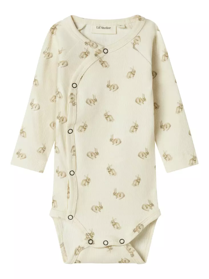 Lil'Atelier vauvan kietaisubody, pupu - Pitkähihaiset bodyt - lil13244158t - 1