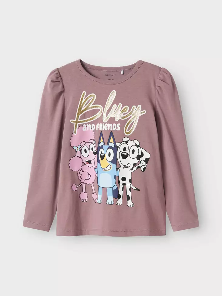 Name it Bluey paita, mauve - Pitkähihaiset paidat - name13248213t - 1