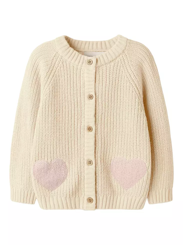 Lil'Atelier lasten neuletakki, l.valkoin - Neuleet - lil13252545t - 1