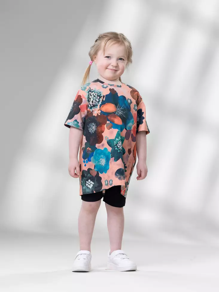 Versonpuoti lasten T-PAITAmekko - Lyhythihaiset mekot - vp250319u - 1