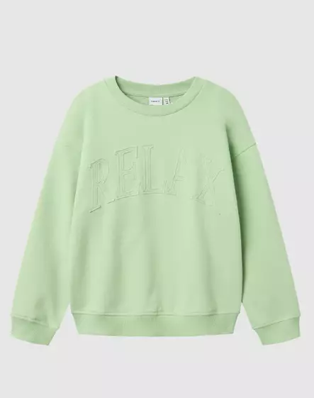 Name it lasten collegepaita RELAX vihreä - Collegepaidat - name13238948v - 1